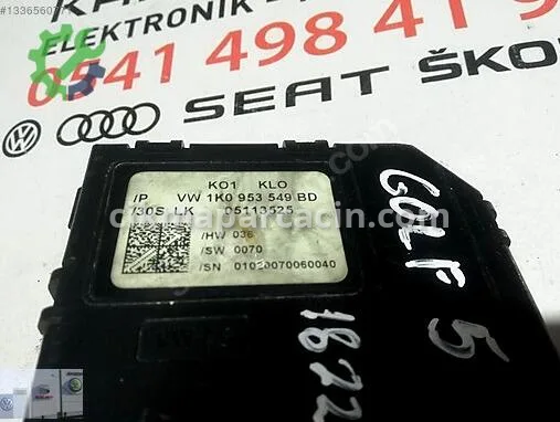 Volkswagen Golf Beyni 1K0953549BD çıkma parça