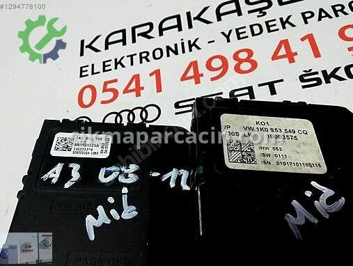 Volkswagen Jetta Beyni 1K0953549CQ çıkma parça