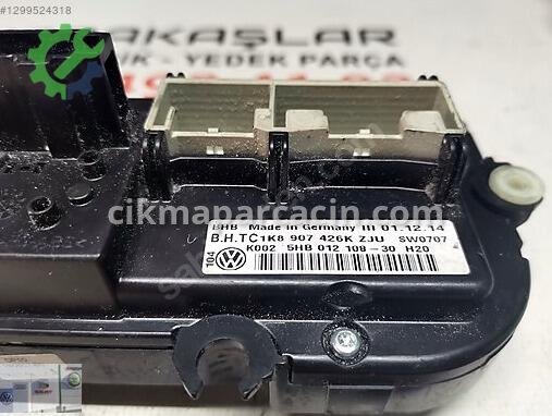 Volkswagen Scirocco Klima Paneli 1K8907426K çıkma parça