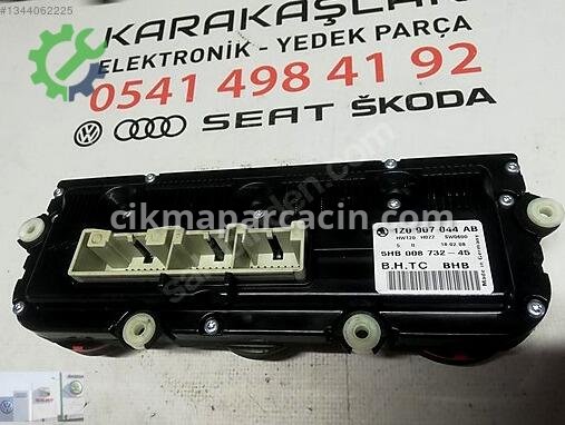 Skoda Octavia Kalorifer Kontrol Paneli 1Z0907044AB çıkma parça