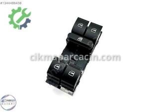 1k4959857B GOLF 5 JETTA PASSAT DÖRTLÜ CAM DÜĞMESİ