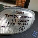 2000-2002 COROLLA SAĞ SOL SİNYAL TOYOTA ORJİNAL ÇIKMA PARÇA