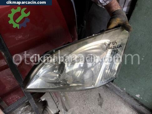 Toyota Corolla Sol Ön Far çıkma parça
