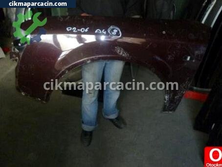 Audi A4 Sol Ön Çamurluk çıkma parça