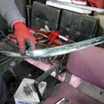2004-2008 XJ8 SOL ARKA TAMPON ÇITASI JAGUAR ORJİNAL ÇIKMA PARÇA