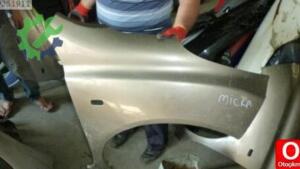 2004-2010 MICRA 2 ADET SAĞ ÖN ÇAMURLUK NISSAN ÇIKMA PARÇA