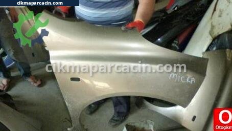 Nissan Micra Sağ Ön Çamurluk çıkma parça