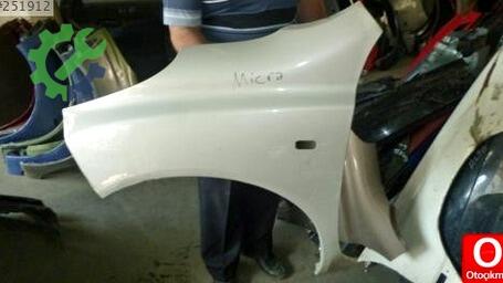 Nissan Micra Sol Ön Çamurluk çıkma parça