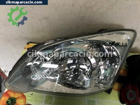Toyota Corolla Sol Ön Far çıkma parça