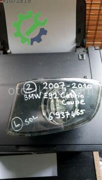 BMW 3 Serisi Sol Sis Farı çıkma parça