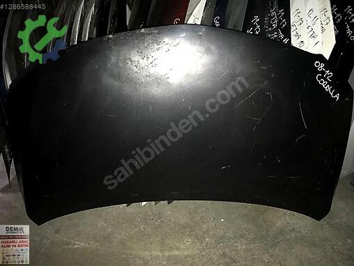 Toyota Corolla Kaput çıkma parça