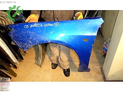 Subaru Impreza Sol Ön Çamurluk çıkma parça