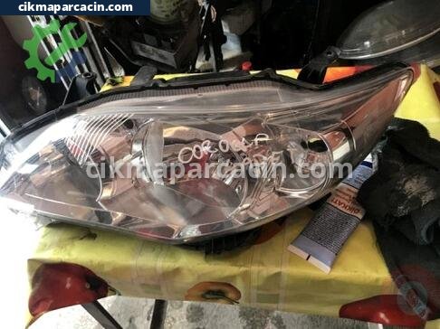 Toyota Corolla Sol Ön Far çıkma parça