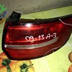 2009-2013 A3 SAĞ STOP AUDİ ORJİNAL ÇIKMA PARÇA