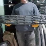 2010-2015 CADDY ÖN TAMPON IZGARASI VOLKSWAGEN ORJİNAL ÇIKMA