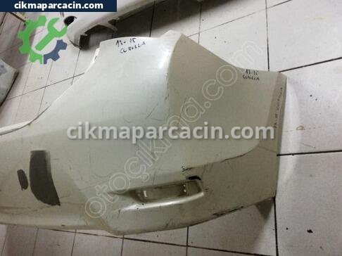 Toyota Corolla Arka Tampon çıkma parça