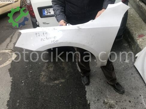 Skoda Octavia Ön Çamurluk 2013-2017 çıkma parça