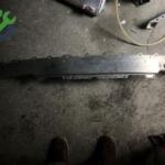 205 C SERİSİ ÖN TAMPON DEMİRİ MERCEDES ORJİNAL ÇIKMA PARÇA