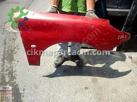 Peugeot 206 Ön Çamurluk çıkma parça