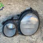 210 E SERİSİ MAKYAJLI DÜZ SOL FAR MERCEDES ORJİNAL ÇIKMA
