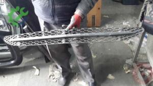 221 S SERİSİ ÖN TAMPON IZGARASI MERCEDES ORJİNAL ÇIKMA PARÇA