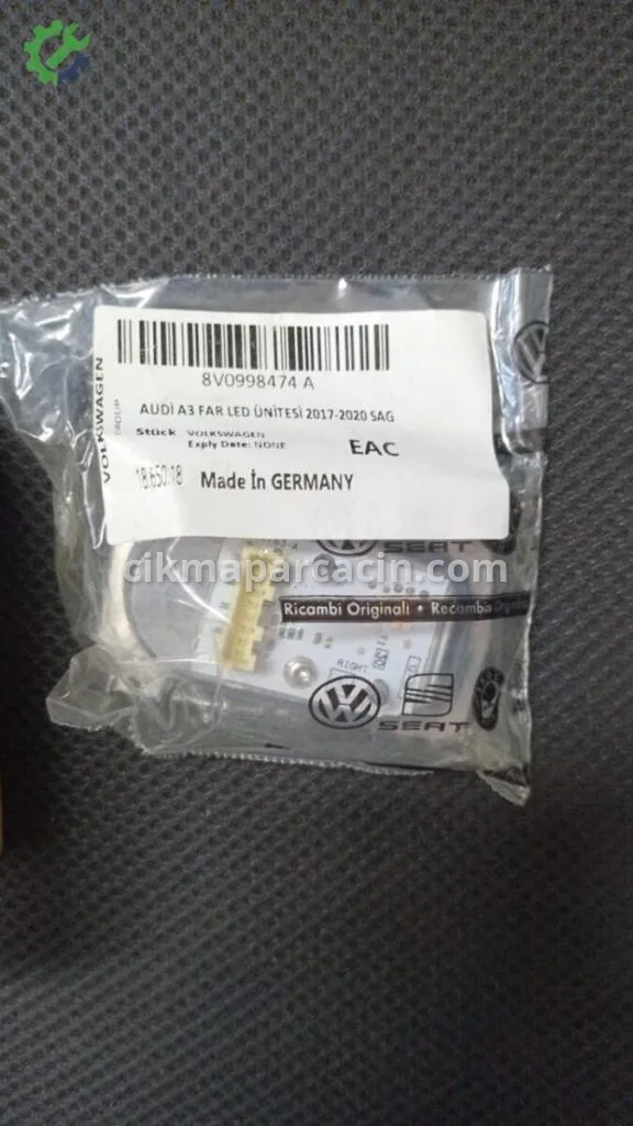 Audi A3 Far Beyni çıkma parça