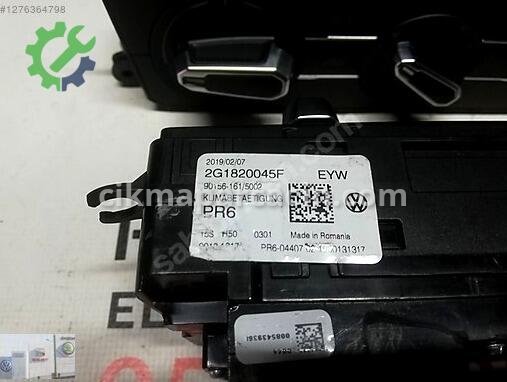 Volkswagen Polo Kalorifer Kontrol Paneli 2G1820045F çıkma parça
