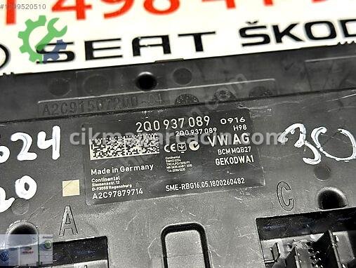 Volkswagen Polo Konfor Beyni 2Q0937089 çıkma parça