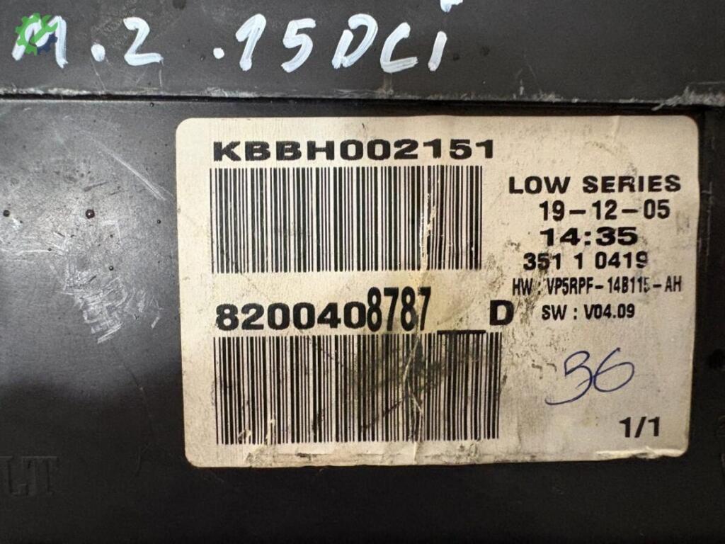 Renault Megane Gösterge Paneli 8200408787 çıkma parça
