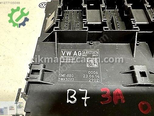 Volkswagen Passat Konfor Beyni 3AA937087N çıkma parça