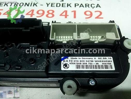 Skoda Superb Klima Kontrol Paneli 3T0820047M çıkma parça
