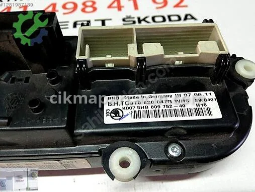 Skoda Superb Klima Kontrol Paneli 3T0820047R çıkma parça