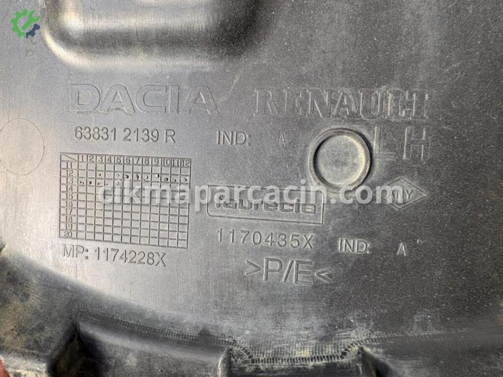 Dacia Sandero 638312139R çıkma parça