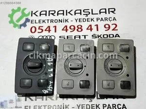 4B0959613B AUDİ A6 C5 SUNROOF DÜĞMESİ TAVAN LAMBASI 4B0947303H