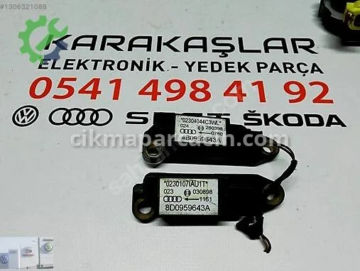 Audi A6 Darbe Sensörü 4B0959643A çıkma parça