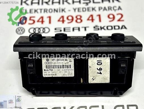 Audi A6 Kalorifer Kontrol Paneli 4F1820043AA çıkma parça
