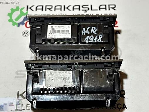 Audi A6 Klima Kontrol Paneli 4F1820043AL çıkma parça