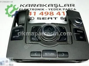 4F1919610T AUDİ A6 Q7 MMİ 4 TUŞ RADYO KONTROL PANELİ 4F0910609E