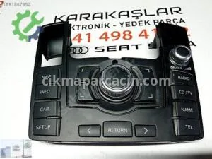 4F1919611M 4F1919611F AUDİ A6 Q7 MMİ TUŞLARI 4F0919610Q