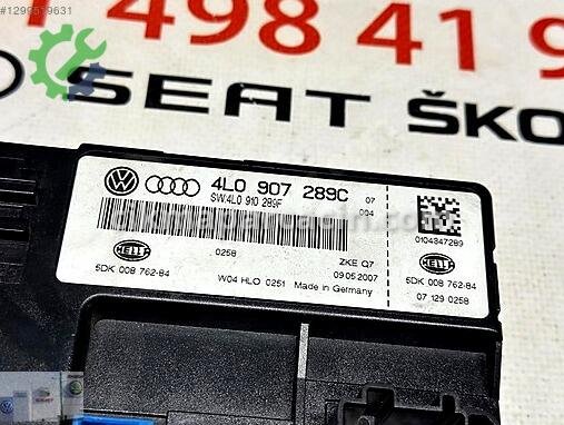 Audi Q7 Konfor Beyni 4L0907289C çıkma parça
