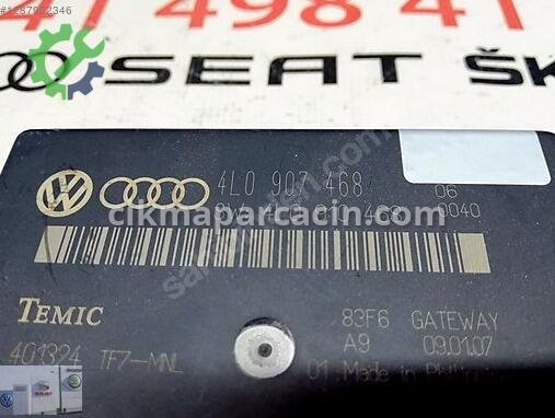Audi Q7 Gateway Beyni 4L0907468 çıkma parça