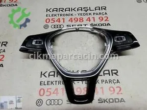5G0419685L VW JETTA CADDY DİREKSİYON TUŞ TAKIMI ÇERÇEVE 5G0