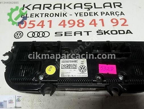Volkswagen Passat Kalorifer Kontrol Paneli 5G0907044BC çıkma parça