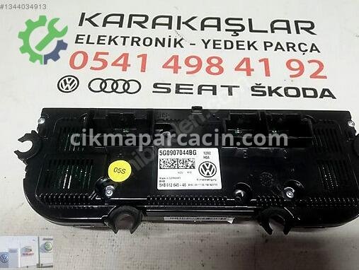 Volkswagen Passat Klima Kontrol Paneli 5G0907044BG çıkma parça