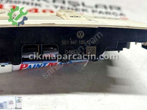 Volkswagen Passat Tavan Lambası 5G1947105Q çıkma parça