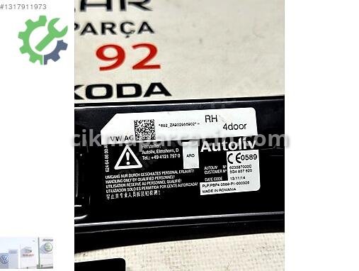 Volkswagen Golf Emniyet Kemeri 5G4857619 çıkma parça