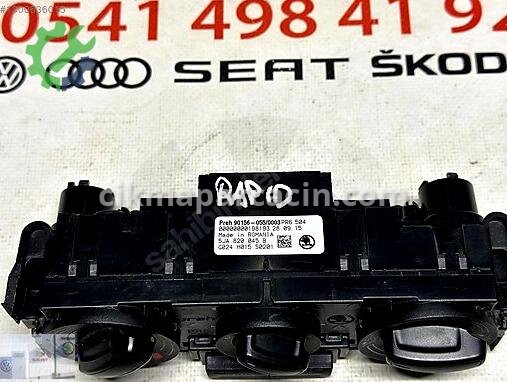 Skoda Rapid Klima Kontrol Paneli 5JA820045B çıkma parça