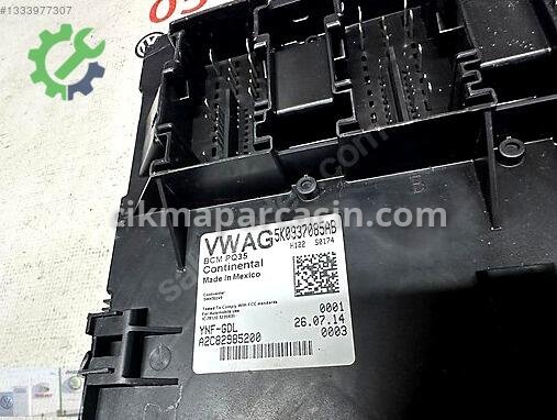 Volkswagen Passat Konfor Beyni 5K0937085AB çıkma parça