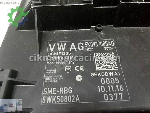 Volkswagen Caddy Konfor Beyni 5K0937085AD çıkma parça