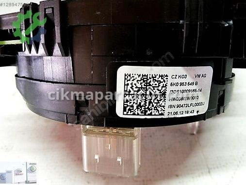 Volkswagen Caddy Beyni 5K0953549B çıkma parça